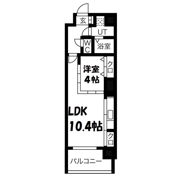THE　CROSS 間取り図