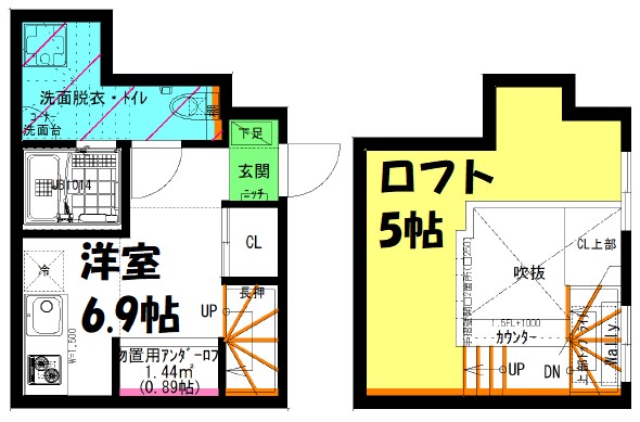 SOLID本山 間取り図
