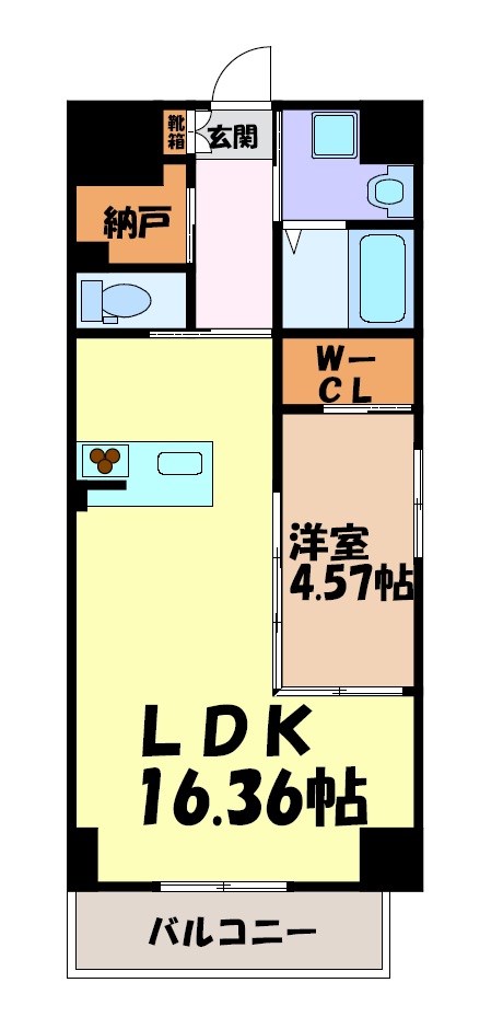 KAYA　MEIEKI 間取り図
