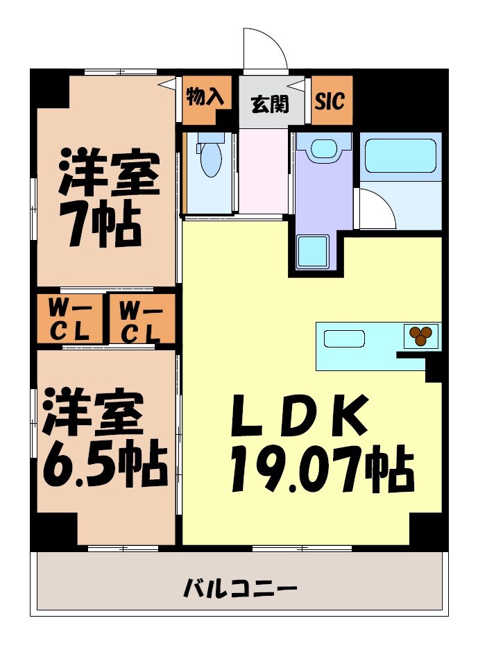 KAYA　KIKUI 間取り図
