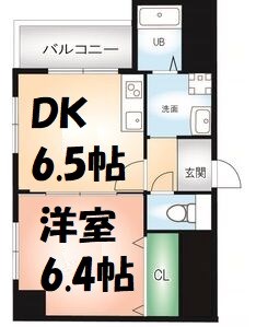 シャルムドミール 間取り図