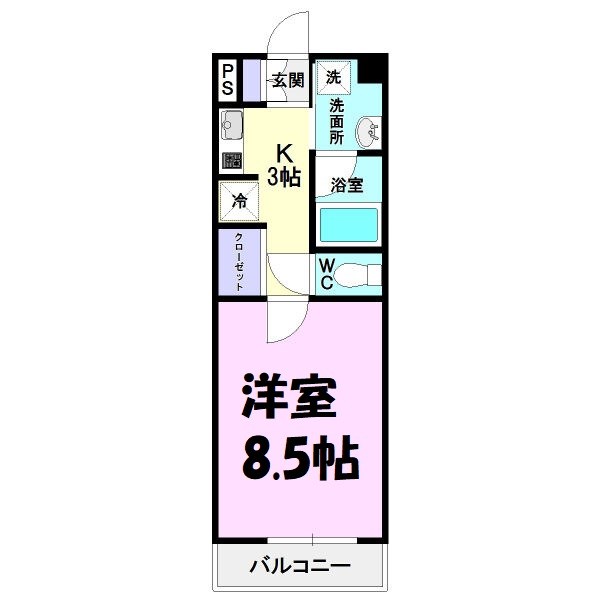 ジュエルズコート 間取り図