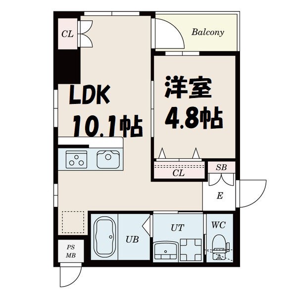 セントフィオーレ新栄 間取り図