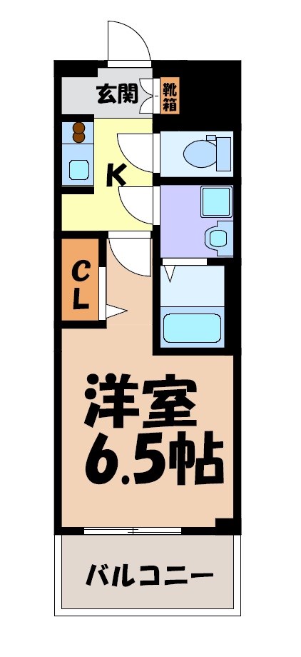 S-RESIDENCE上前津駅前 間取り図