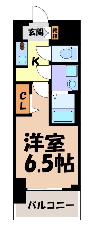 S-RESIDENCE上前津駅前 間取り図