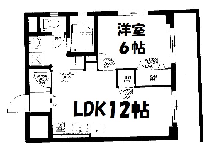 山田ビル 間取り図