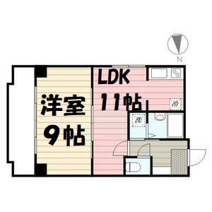 レインボー第3金山 間取り図