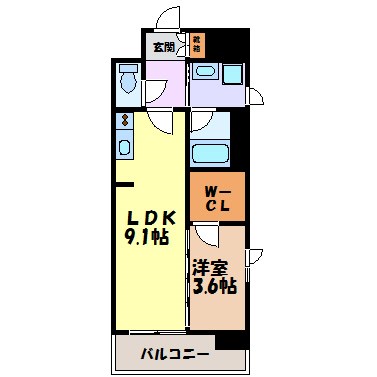 エルスタンザ葵 間取り図