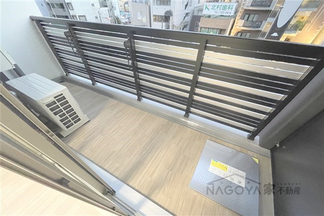 プレサンス広小路通今池 ベランダ