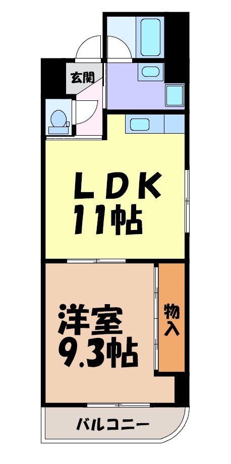 イマージュ池下 間取り