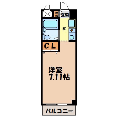 ブロンズ森島 間取り図