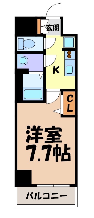 ディアレイシャス尾頭橋 間取り