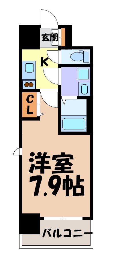 メイクス新栄 間取り図