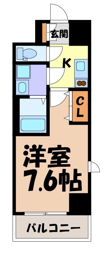 メイクス新栄 間取り図