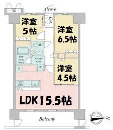 ラフィシア上前津 間取り図