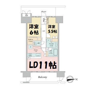 ラフィシア上前津 間取り図