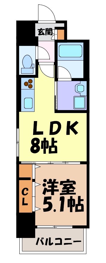 パークゲート栄白川 間取り