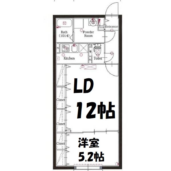 クレストタップ名古屋ウエスト 間取り図