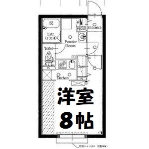 クレストタップ名古屋ウエスト 間取り図