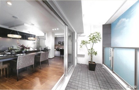 プレサンスロジェ名古屋駅NORTH FRONT ベランダ