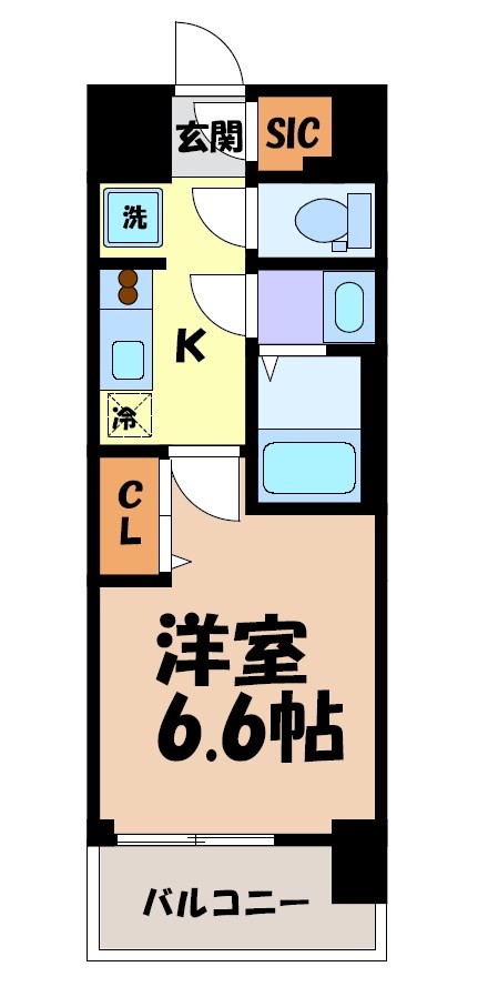 シーズンフラッツ千種 間取り図