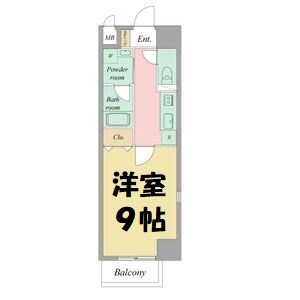 プランドール浅間町 間取り図