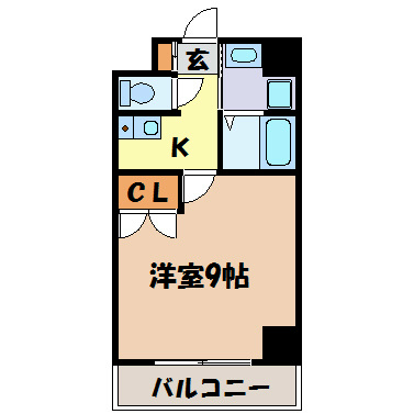 アイン橘 間取り図