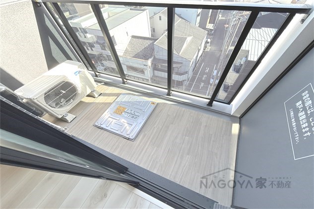 メイクス上前津Ⅳ ベランダ