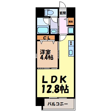 S-FORT名駅南五丁目 間取り図