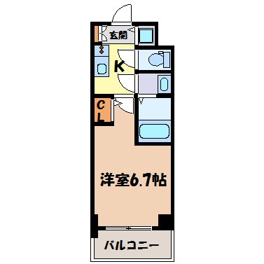 オーキッドレジデンス鶴舞 間取り図