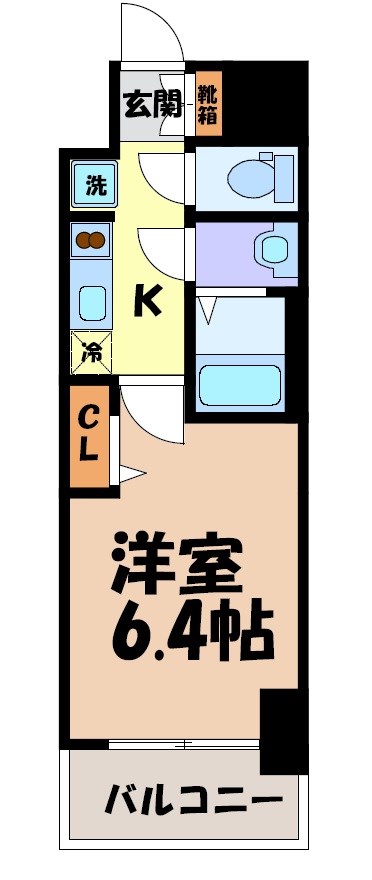 アステリ鶴舞ディオ 間取り図