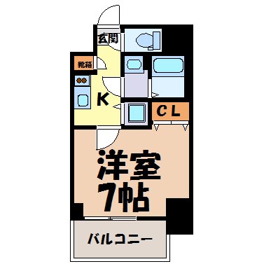 エスプレイス鶴舞ガーデンテラス 間取り図