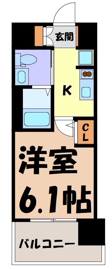 Live　Casa堀田 間取り図