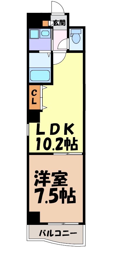 マルティーノ新栄 間取り図