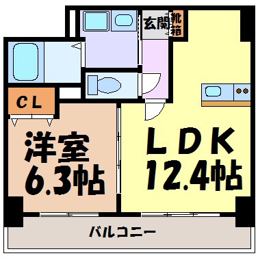 Flos北山王 間取り図