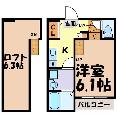 Auram千種 間取り図