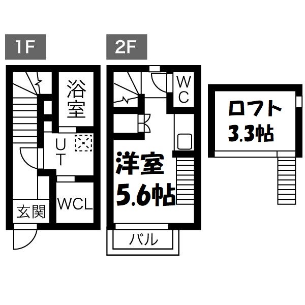 メゾン生駒町 間取り図