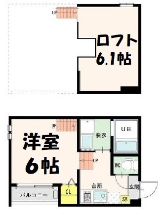 グリーンリーフ名城清水 間取り図
