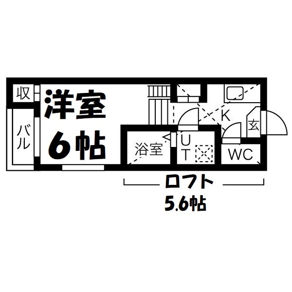 PRENDRE黒川 間取り図