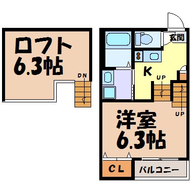 STAGE杉栄 間取り図