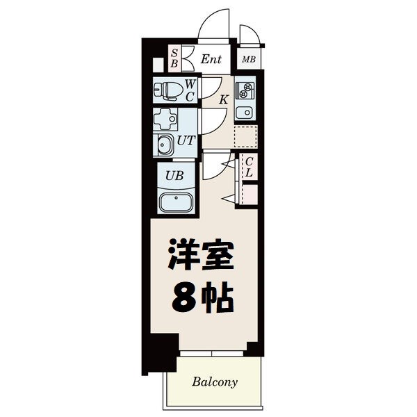 S-RESIDENCE堀田駅前 間取り図