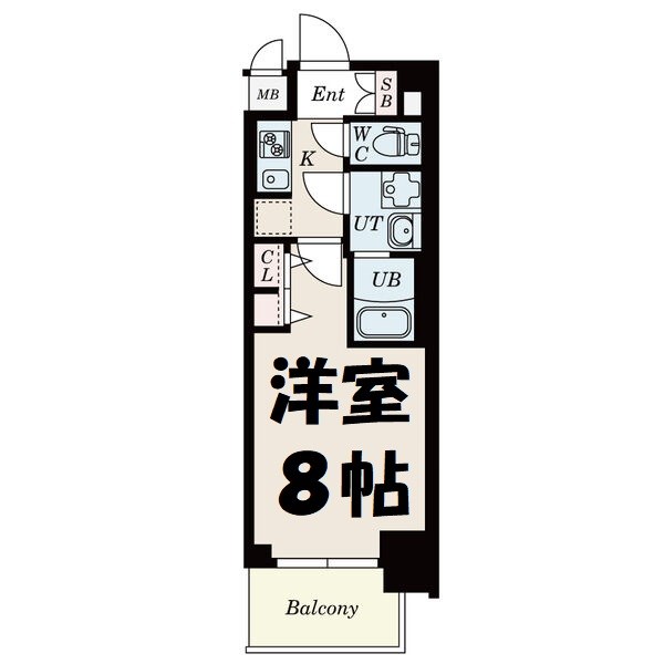 S-RESIDENCE堀田駅前 間取り図