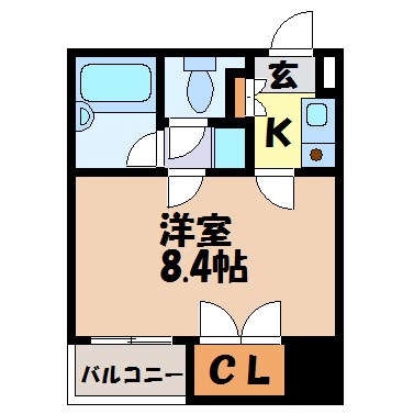 パックス今池 間取り図