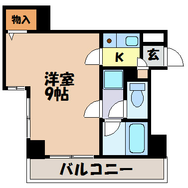 パックス今池 間取り図