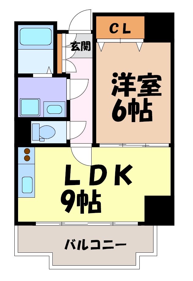 ISM徳川RESIDENCE 間取り図