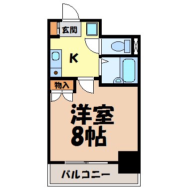 ヒルズ千種 間取り図