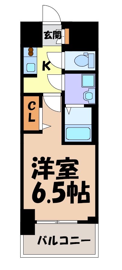 S-RESIDENCE上前津駅前 間取り図