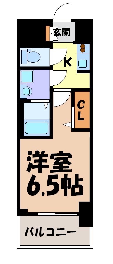 S-RESIDENCE上前津駅前 間取り図