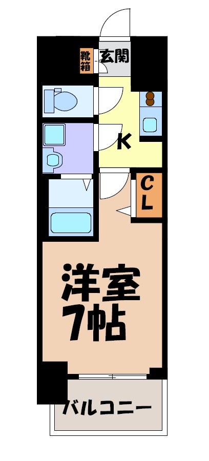 S-RESIDENCE上前津駅前 間取り図