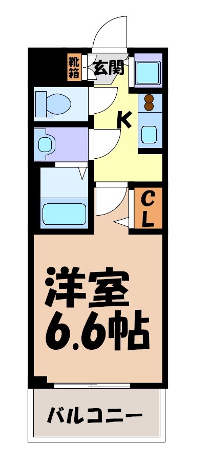 S-RESIDENCE上前津駅前 間取り図